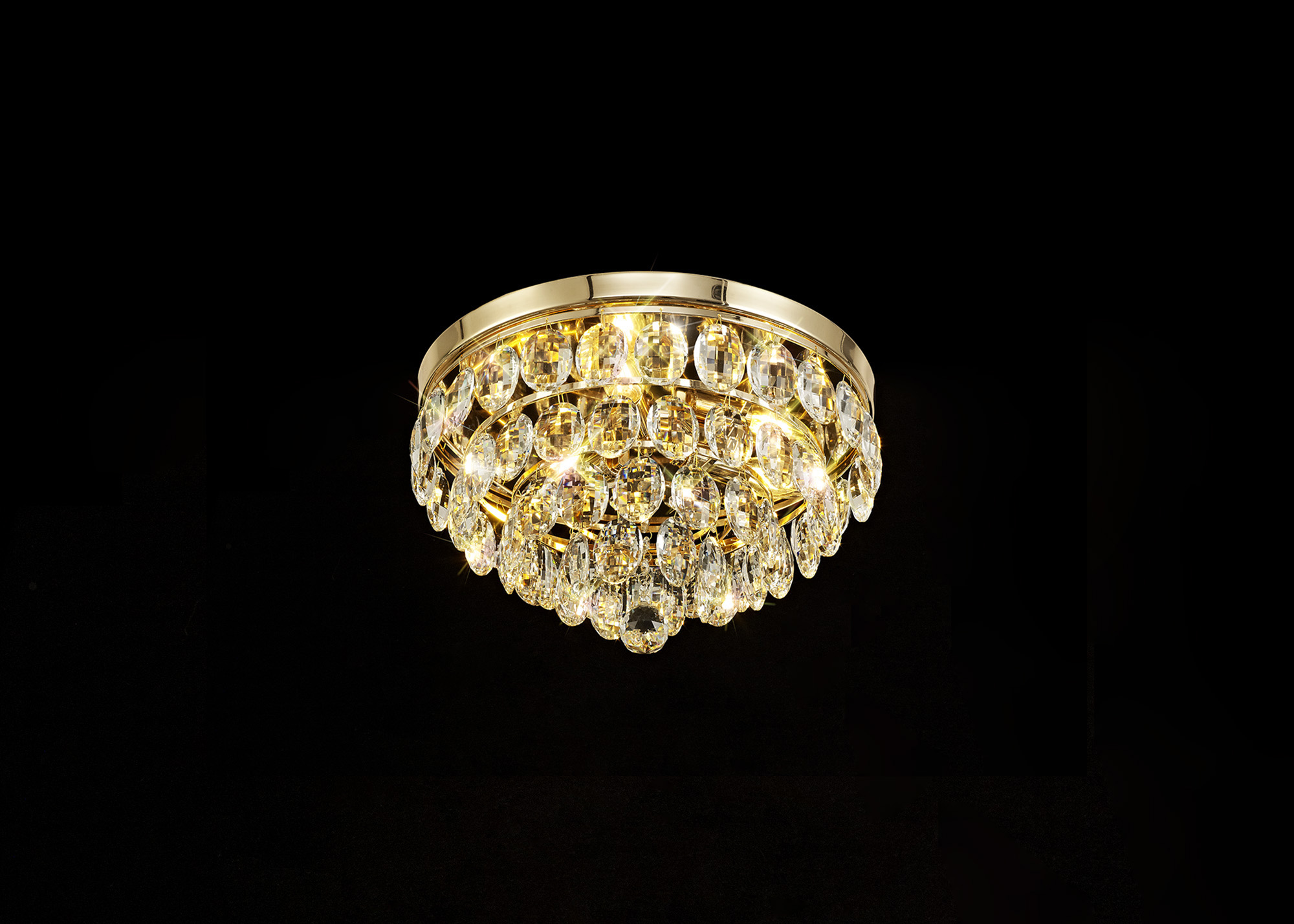 Coniston Crystal Ceiling Lights Diyas Flush Crystal Fittings Coniston Crystal Ceiling Lights Diyas Flush Crystal Fittings